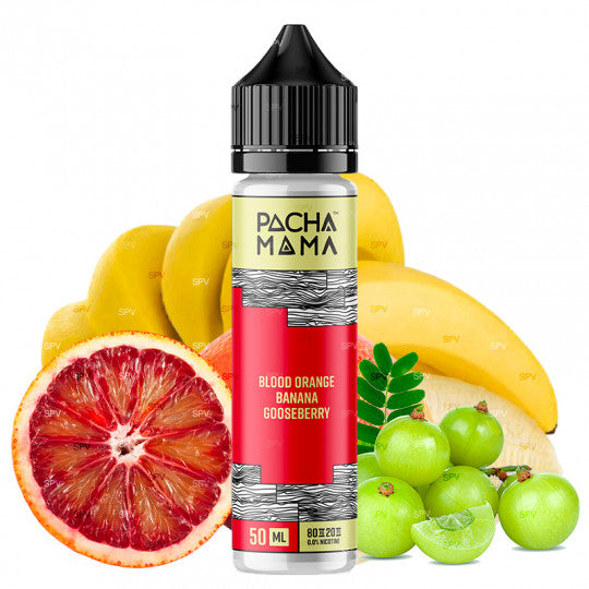 E-Liquide Blood Orange Banana Gooseberry Pachamama