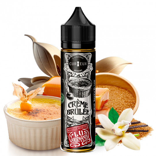 E-Liquide Crème Brulée Curieux Édition Dessert
