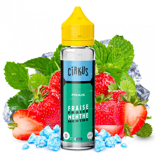 E-Liquide Fraise Menthe Cirkus Authentic