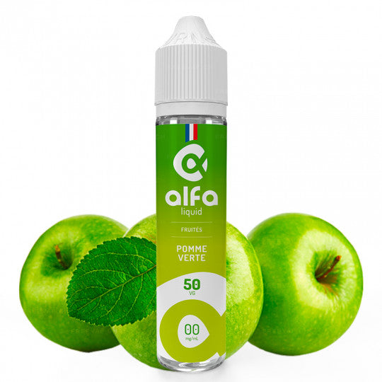 E-Liquide Pomme Verte Fruites Alfa